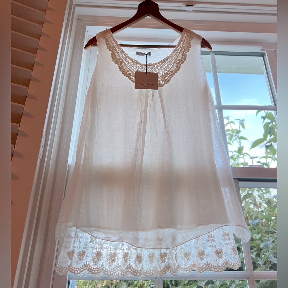 Tendenze Sheer & Lace Top.